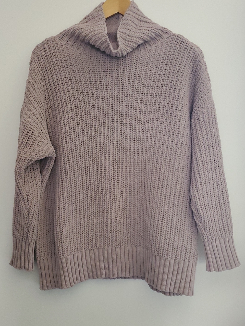 aerie Oversized Mock Neck Knit Sweater